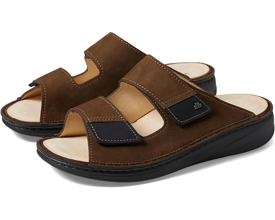 Finn Comfort Psara Chestnut/Black Nubuck