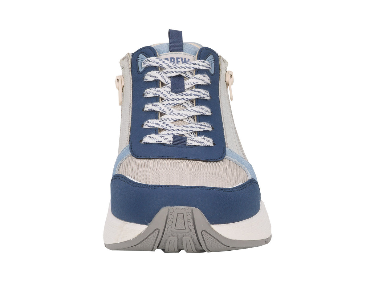 Drew Miller Blue/White Suede