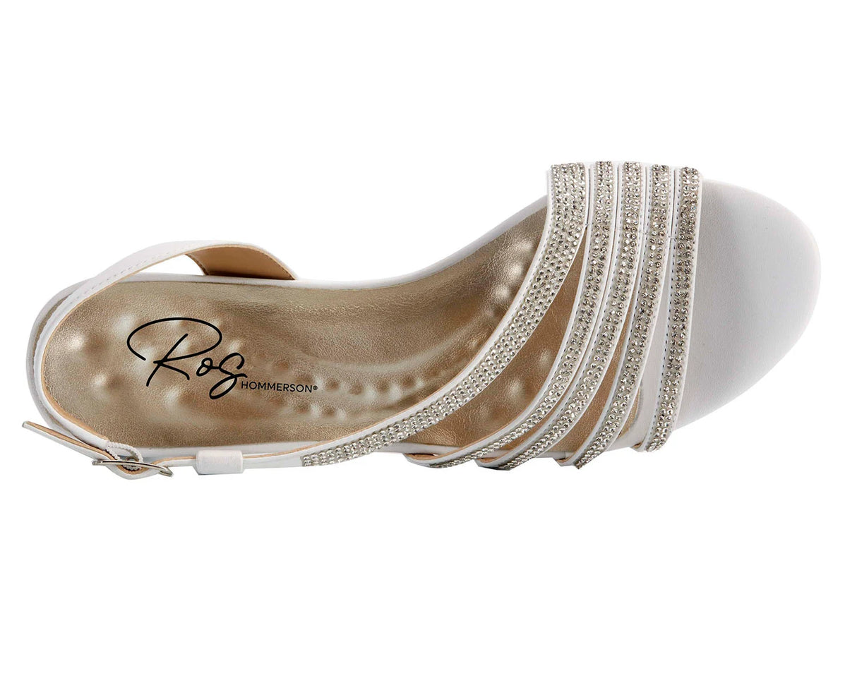 Lettie White Sandal