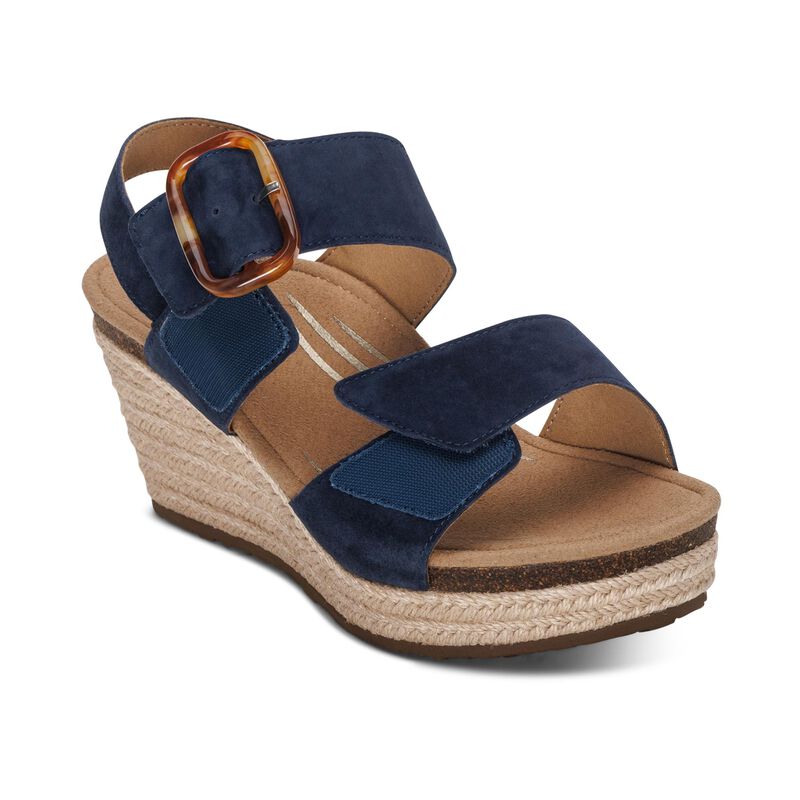 Aetrex Ashley Navy