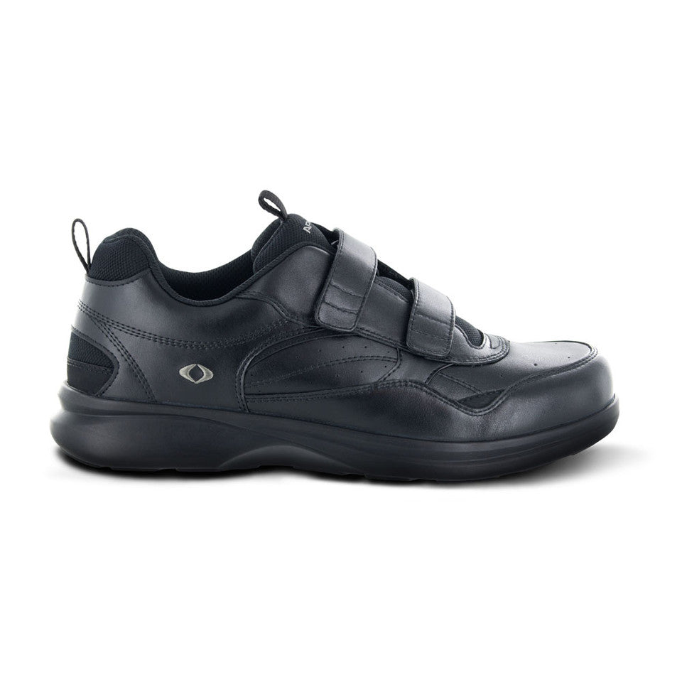 G8010M Men's Double Strap Active Walkers Active Shoe - Black