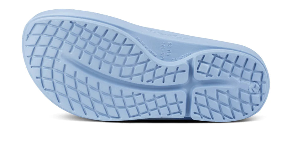 OOFOS Women's OOahh Slide Sandal - Neptune Blue