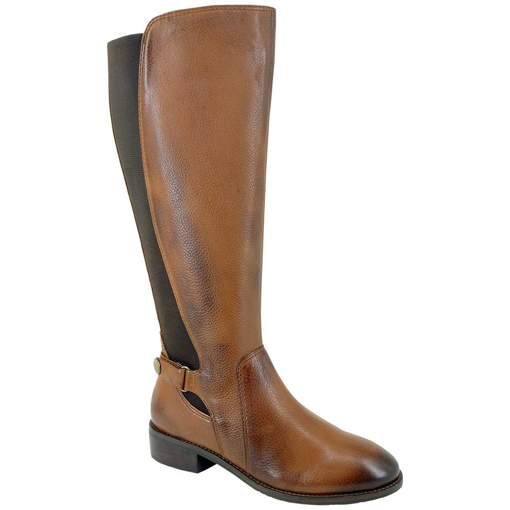 Nan Tan Wide Calf Tall Boot