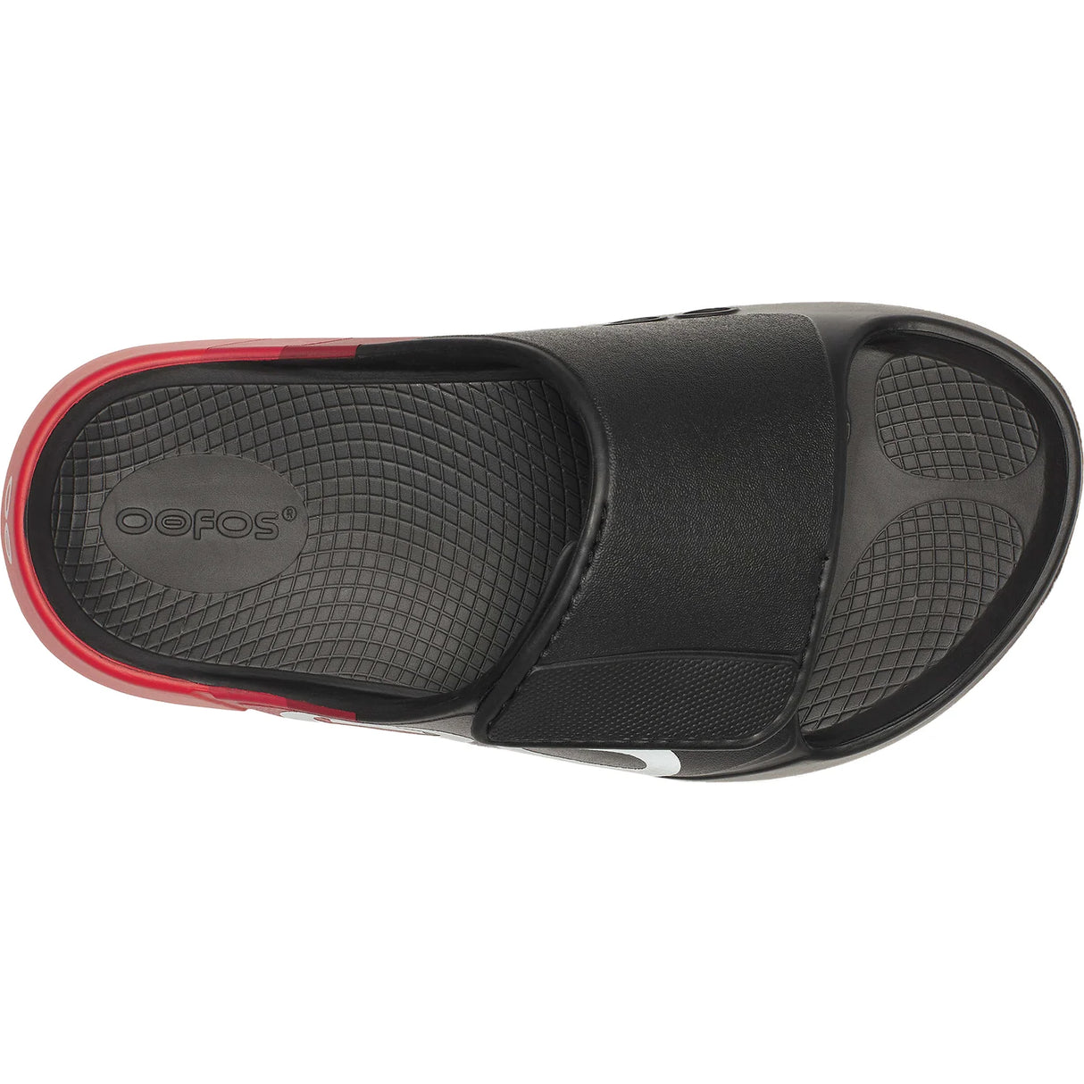 OOFOS OOahh Sport Flex Limited Black/Fire Rally