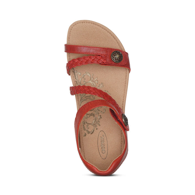 Aetrex Jillian Red