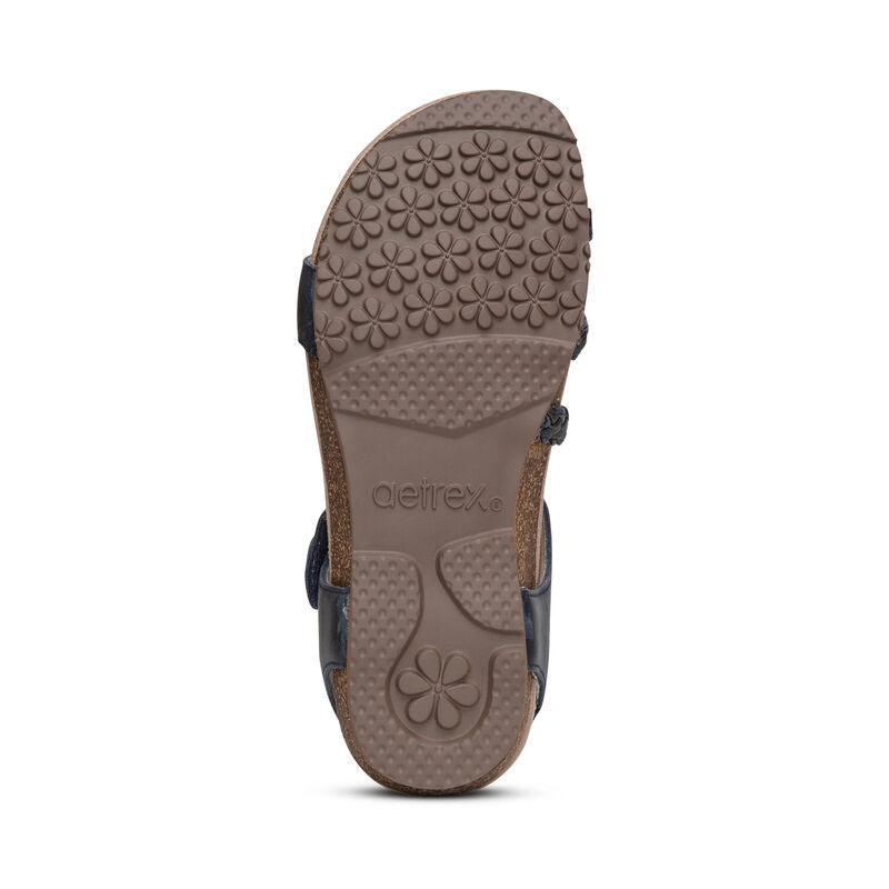 Aetrex Jillian Navy