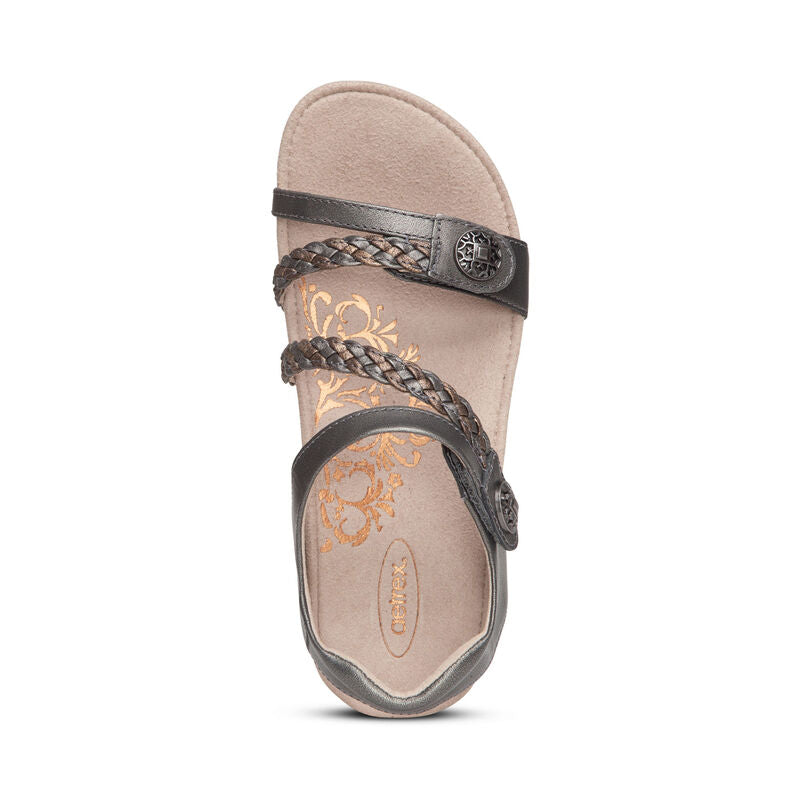 Aetrex Jillian Gunmetal