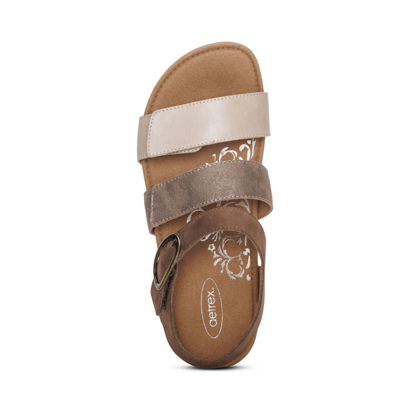 Aetrex Lilly Taupe