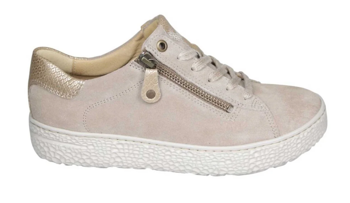 Hartjes Phil Birch/Gold Side Zip Oxford