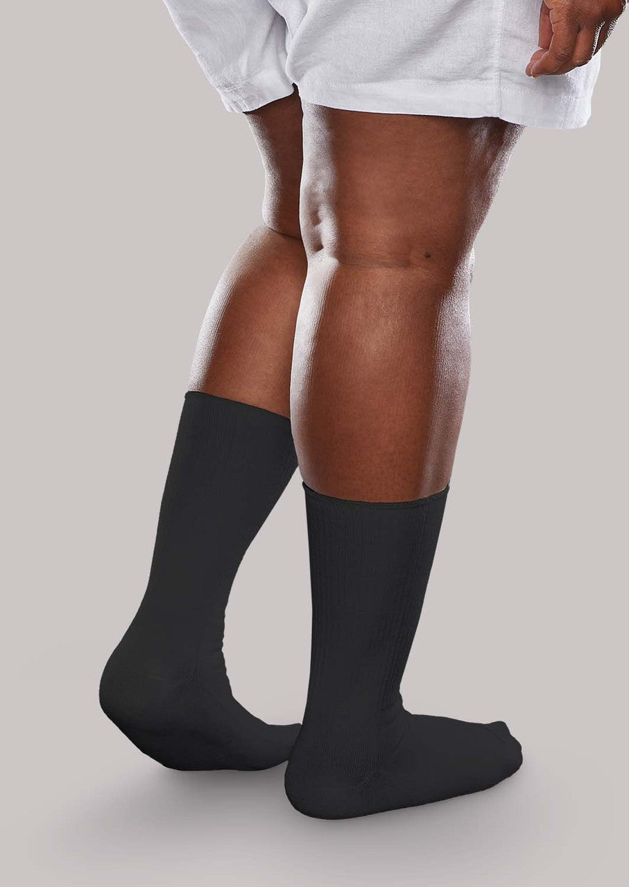 SmartKnit Crew Black Medium