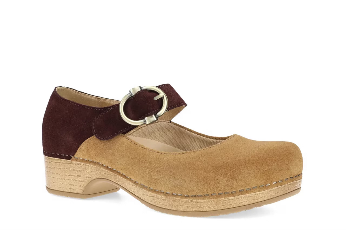 Dansko Bonny Mary Jane Tan/Mulberry