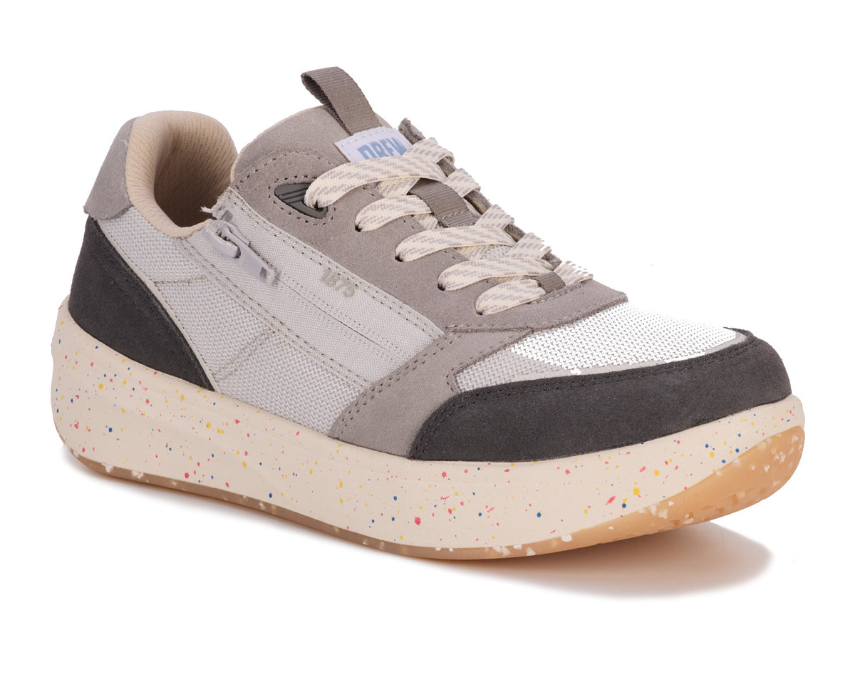 Drew Happy Grey Suede Combo