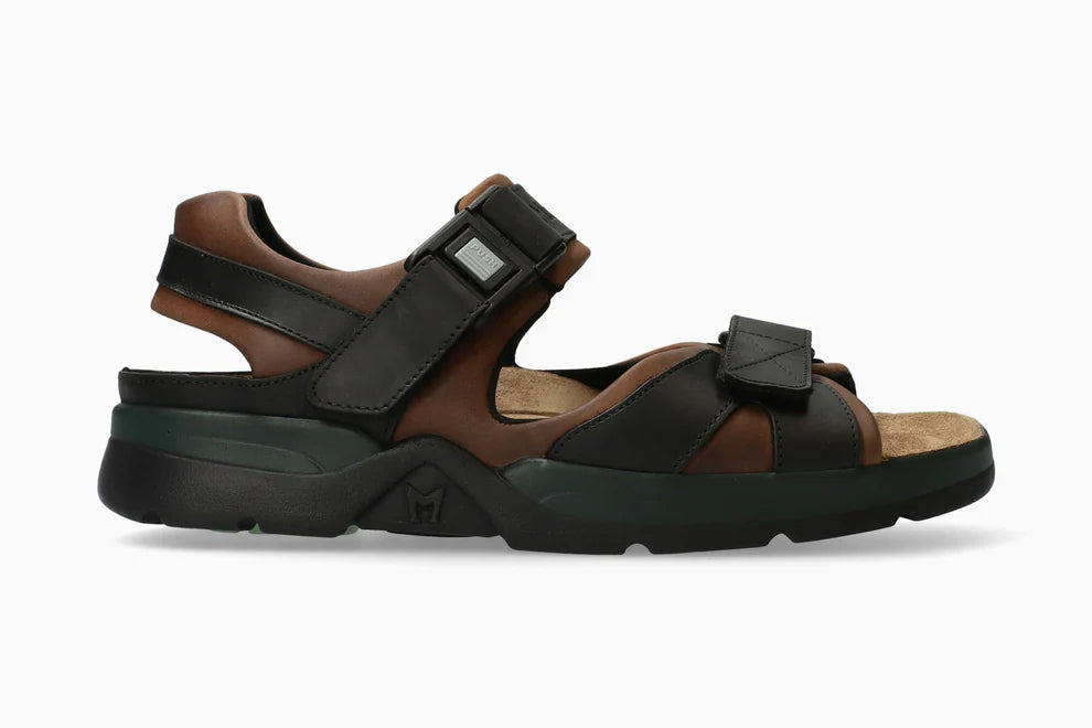 Mephisto Shark Fit Dark Brown Sandal