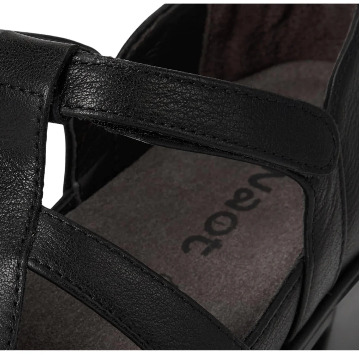 Naot Authentic Black Leather