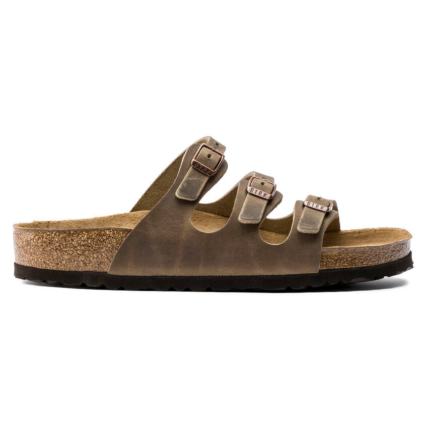 Birkenstock Florida Soft Footbed Tobacco Oiled Leather