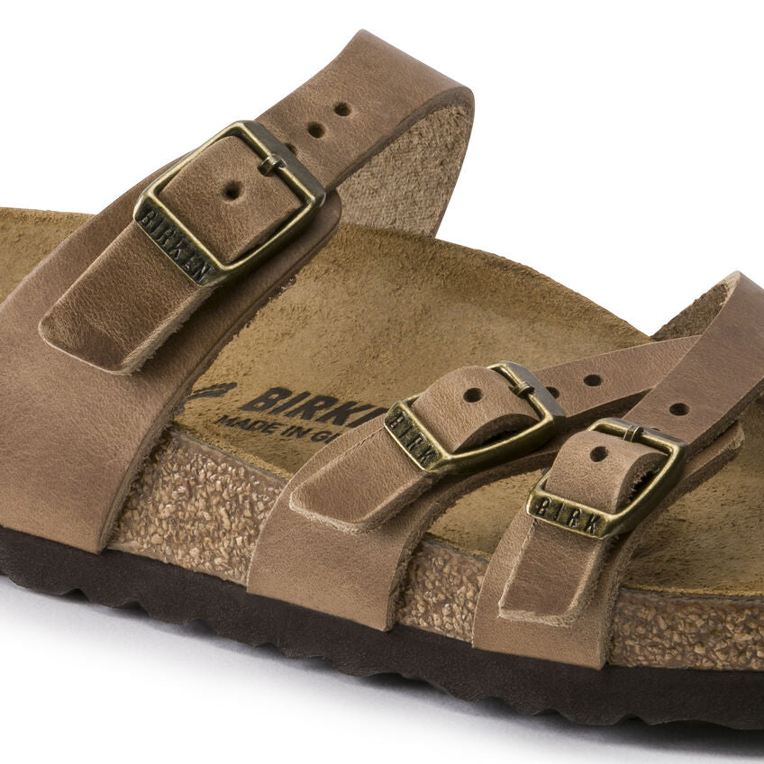 Birkenstock Franca Tobacco Oiled Leather
