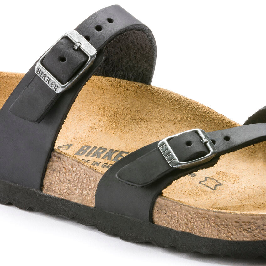 Birkenstock Mayari Black Oiled Leather