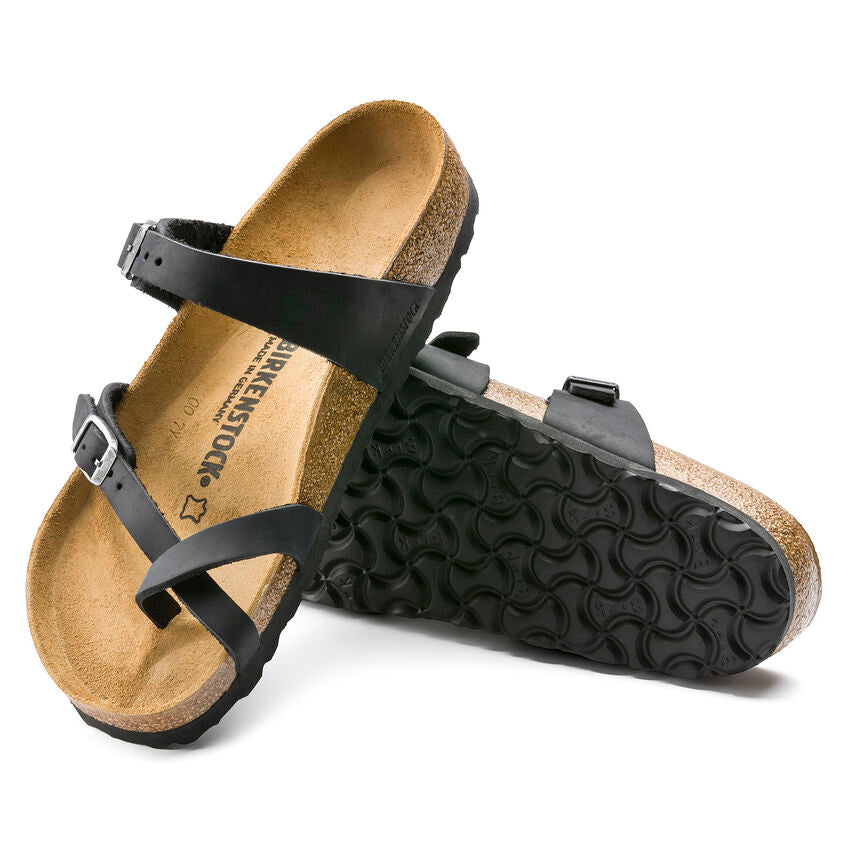Birkenstock Mayari Black Oiled Leather