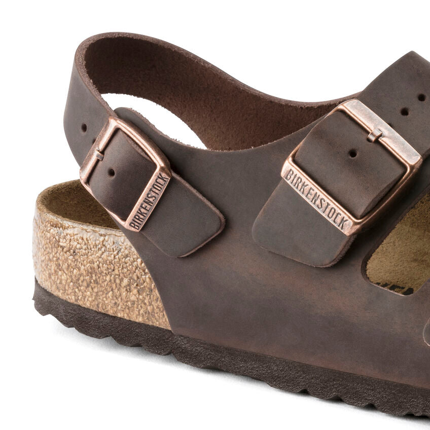 Birkenstock Milano Habana Oiled Leather