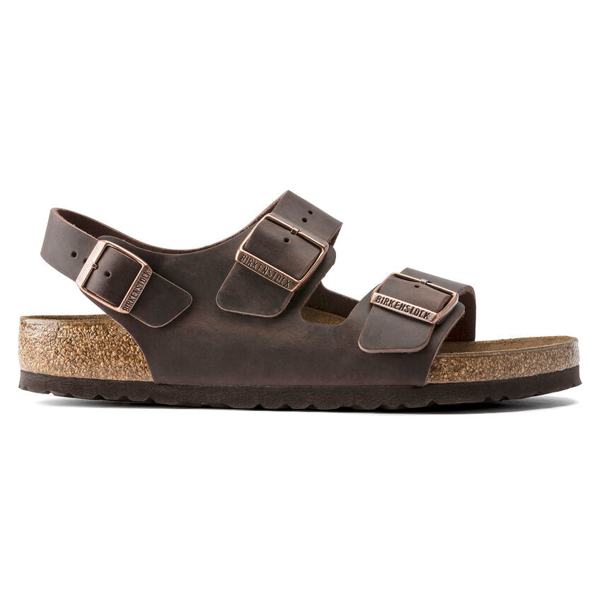 Birkenstock Milano Habana Oiled Leather