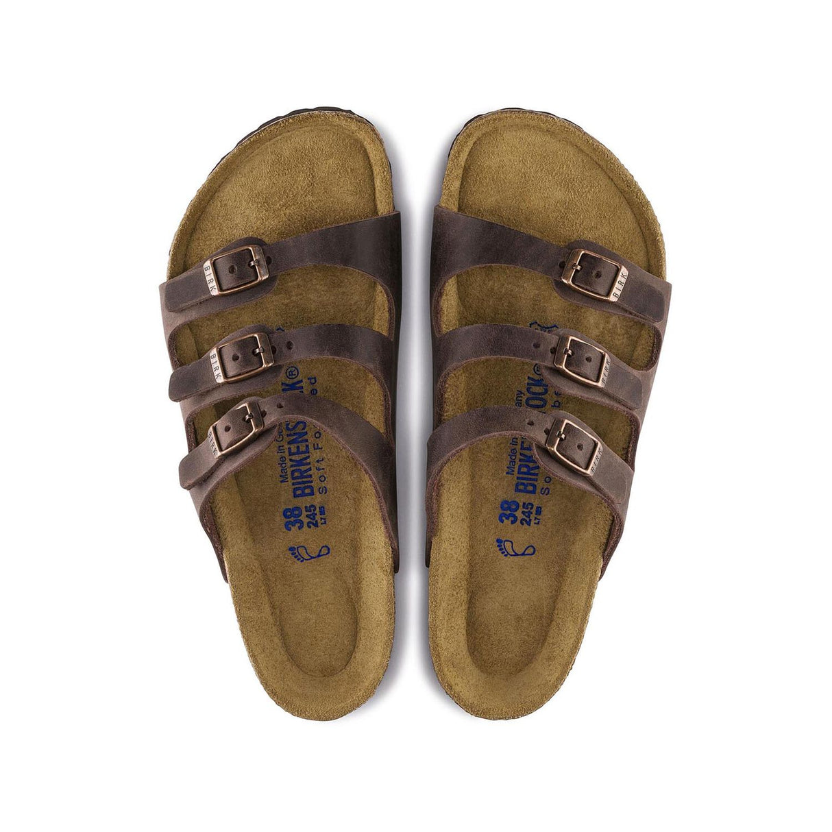 Birkenstock Florida Soft Footbed Habana Oiled Leather