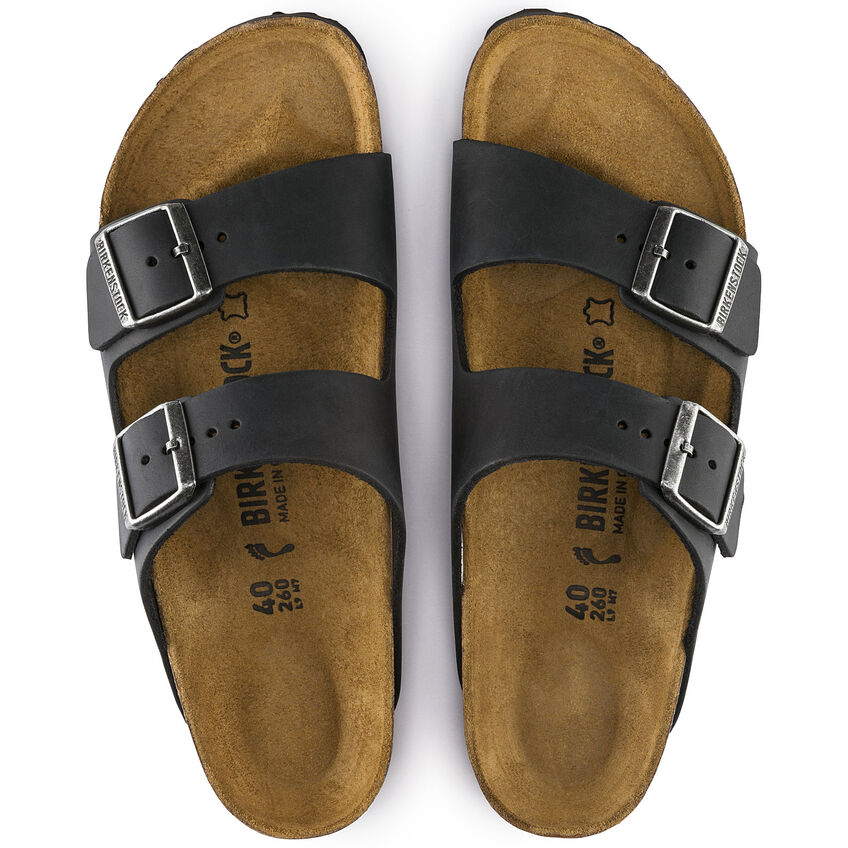 Birkenstock Arizona Black Oiled Leather