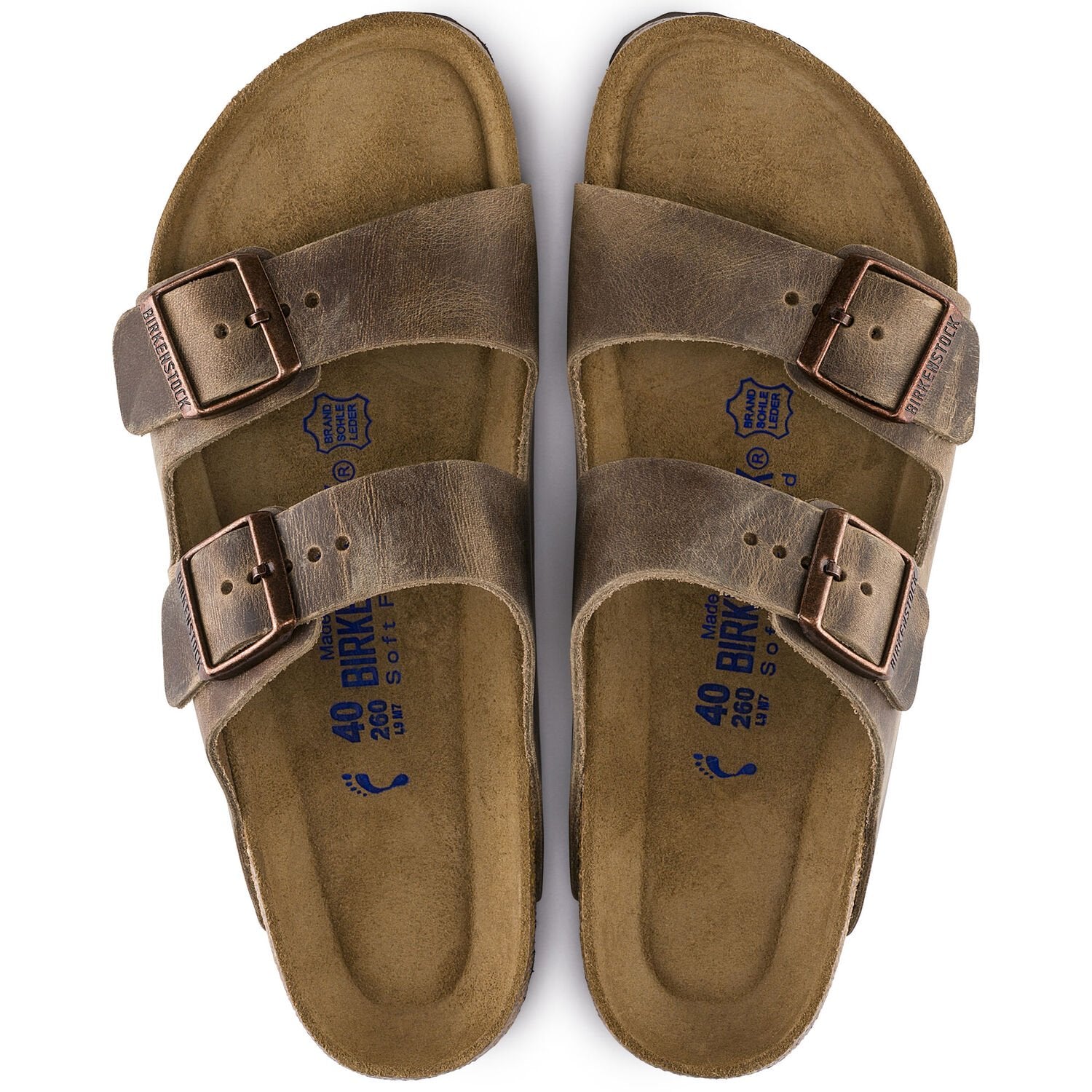 Birkenstock Arizona Soft Footbed Tobacco Oiled Leather