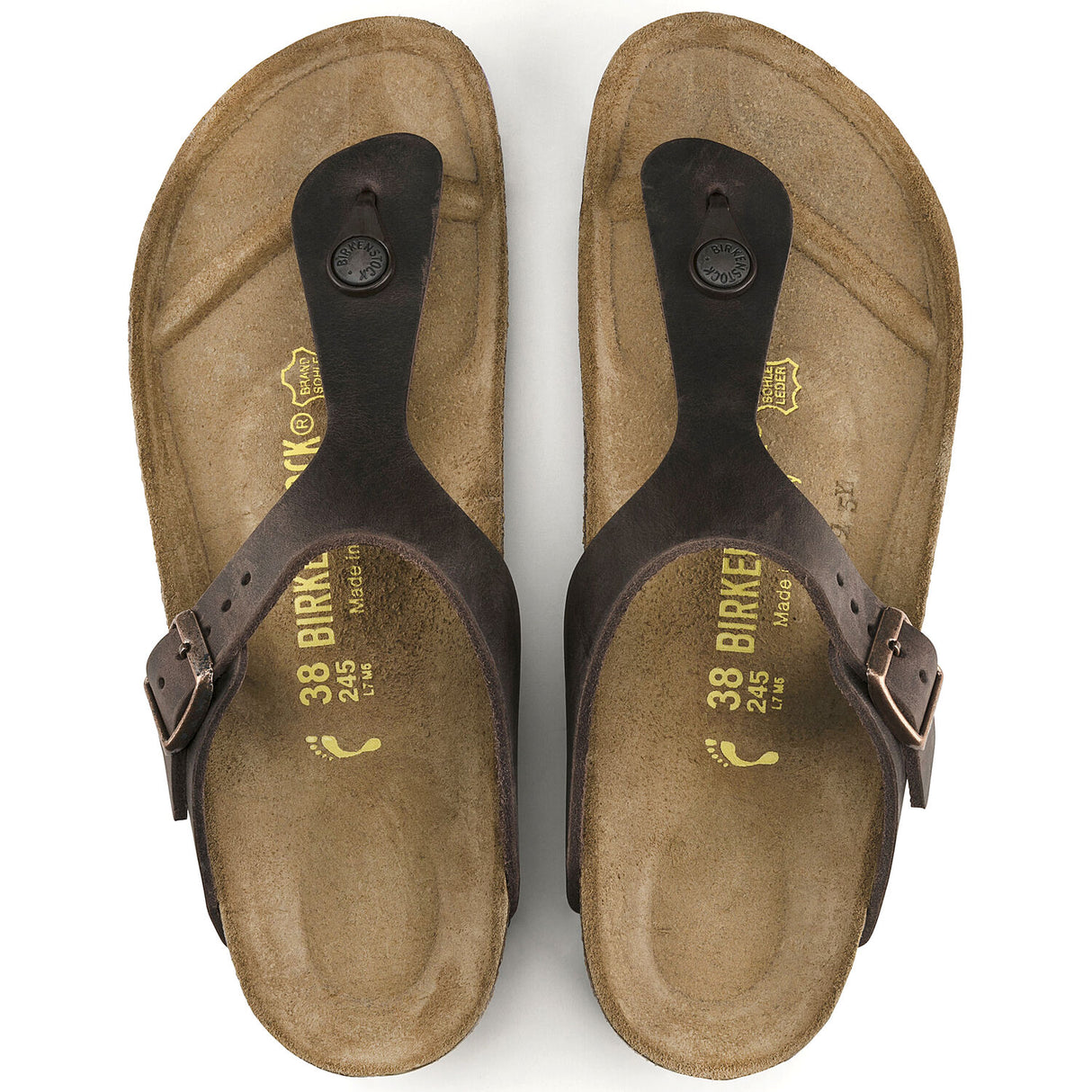 Birkenstock Gizeh Habana Oiled Leather