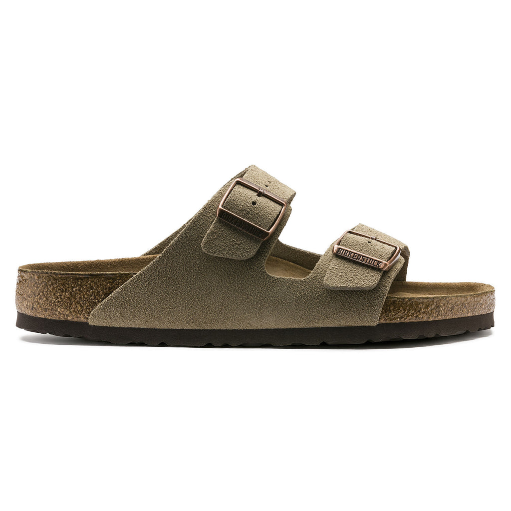 Arizona Soft Footbed Taupe Suede Narrow