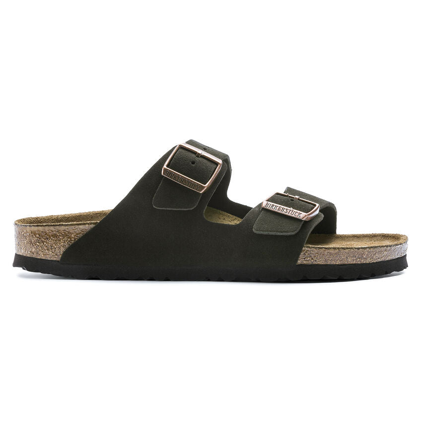 Birkenstock Arizona Soft Footbed Mocha Suede Narrow