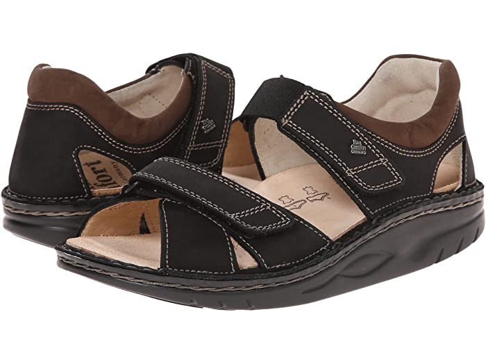 Finn Comfort Samara Black Havana