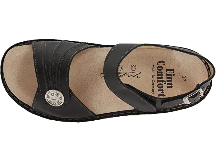 Finn Comfort Sausalito Black Nappa