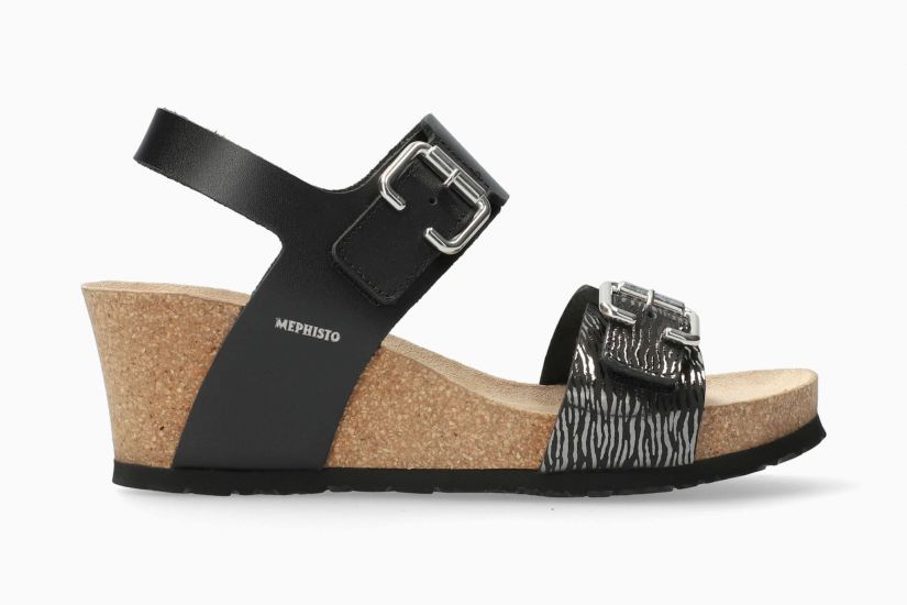 Mephisto Lissandra Black Sandanyl/Zebra