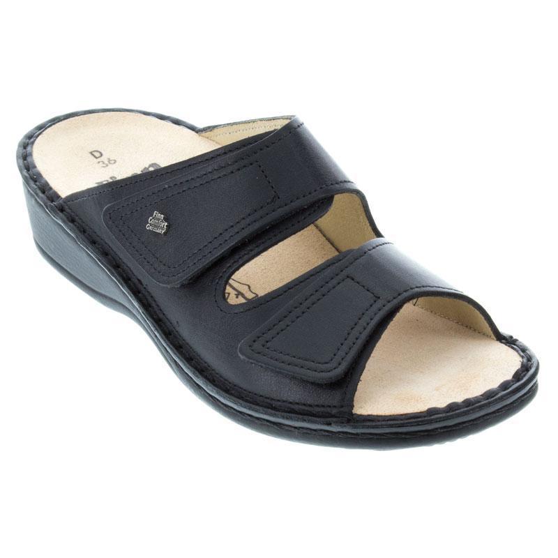 Finn Comfort Jamaica Black Sandal