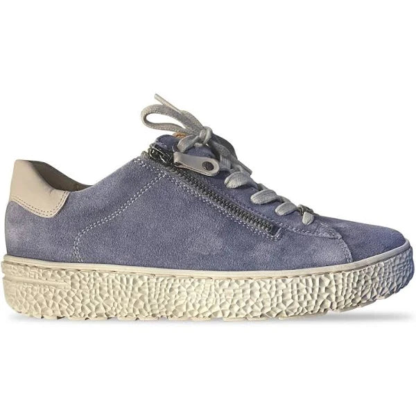 Hartjes Phil Aqua/Aluminum Side Zip Oxford