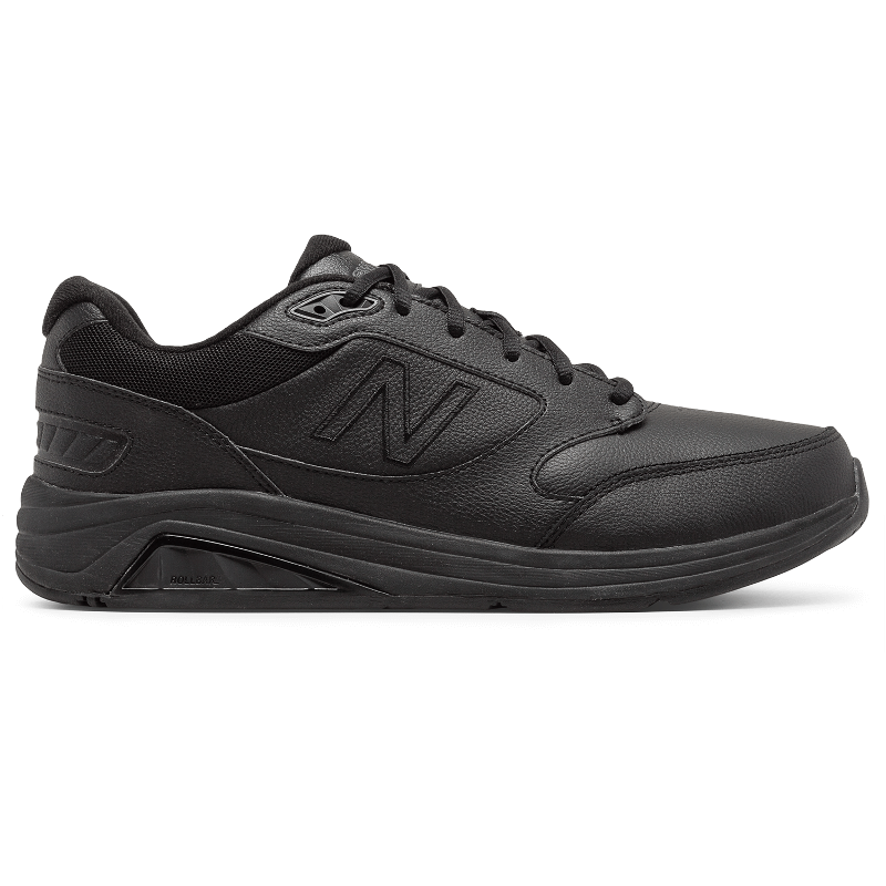 New Balance Men`s MW928 Black Leather