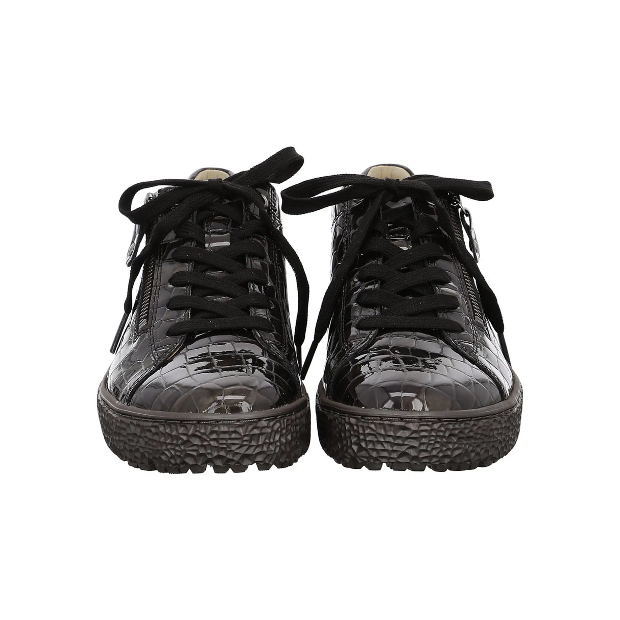 Hartjes Phil Stone Croc Side Zip Oxford