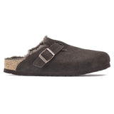 Birkenstock Boston Shearling Mocha Suede