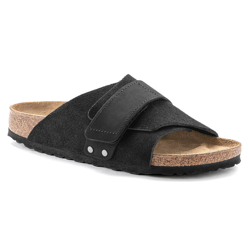 【極美品】BIRKENSTOCK KYOTO スエード ブラック 25cm Birkenstock Kyoto Black Suede | MEN`S SHOES – Comfort Plus Shoes