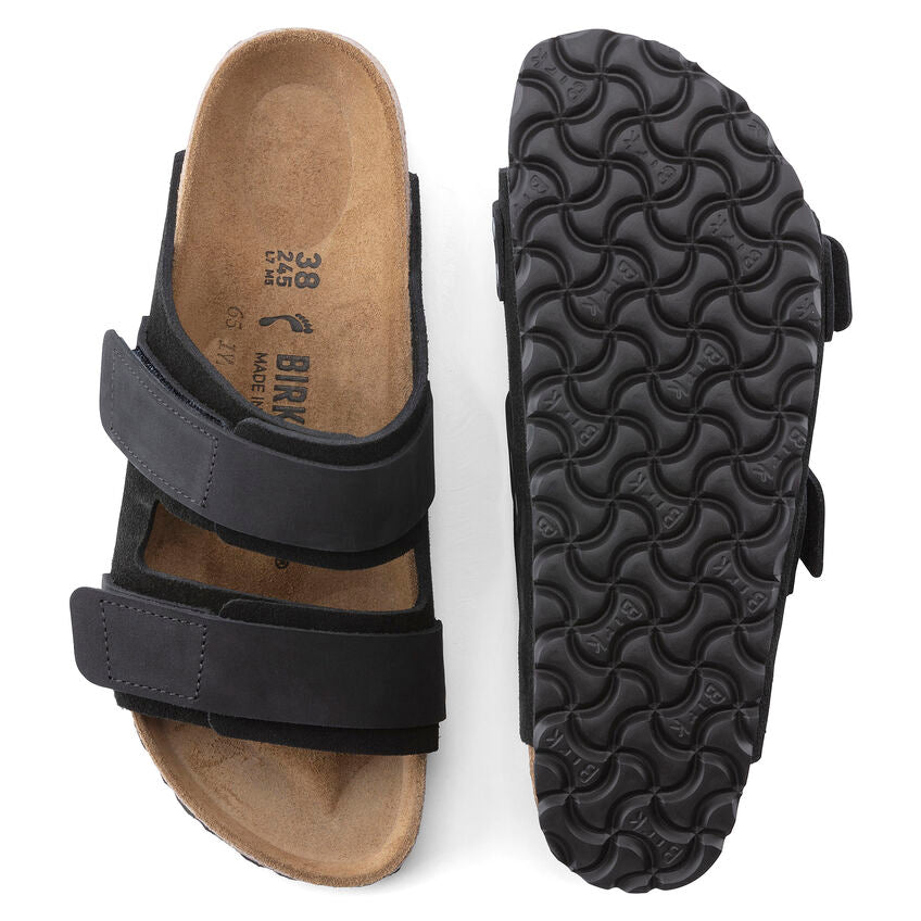 Birkenstock Uji Black Nubuck/Suede | FOOTWEAR – Comfort Plus Shoes