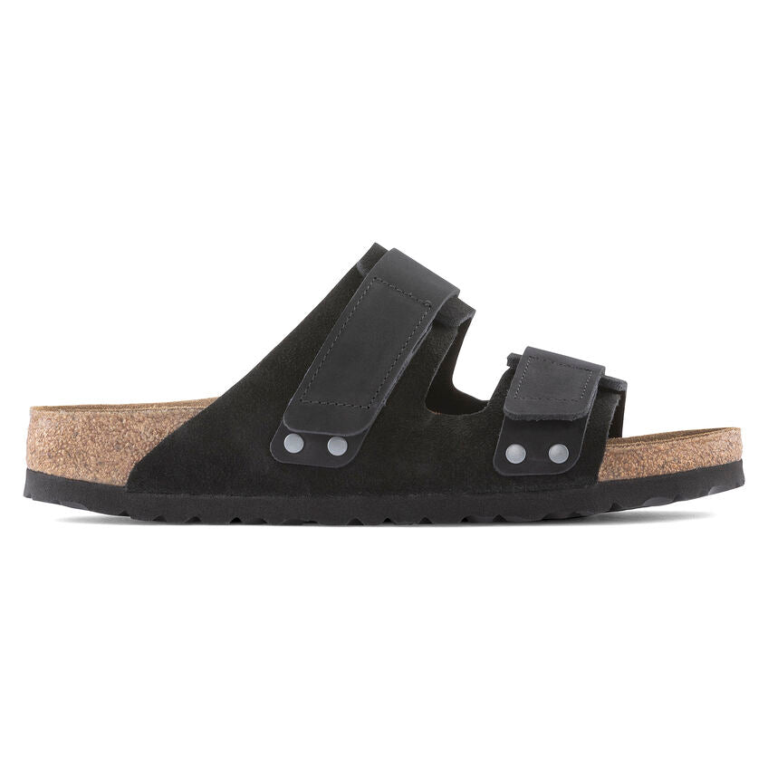 Birkenstock Uji Black Nubuck/Suede | FOOTWEAR – Comfort Plus Shoes