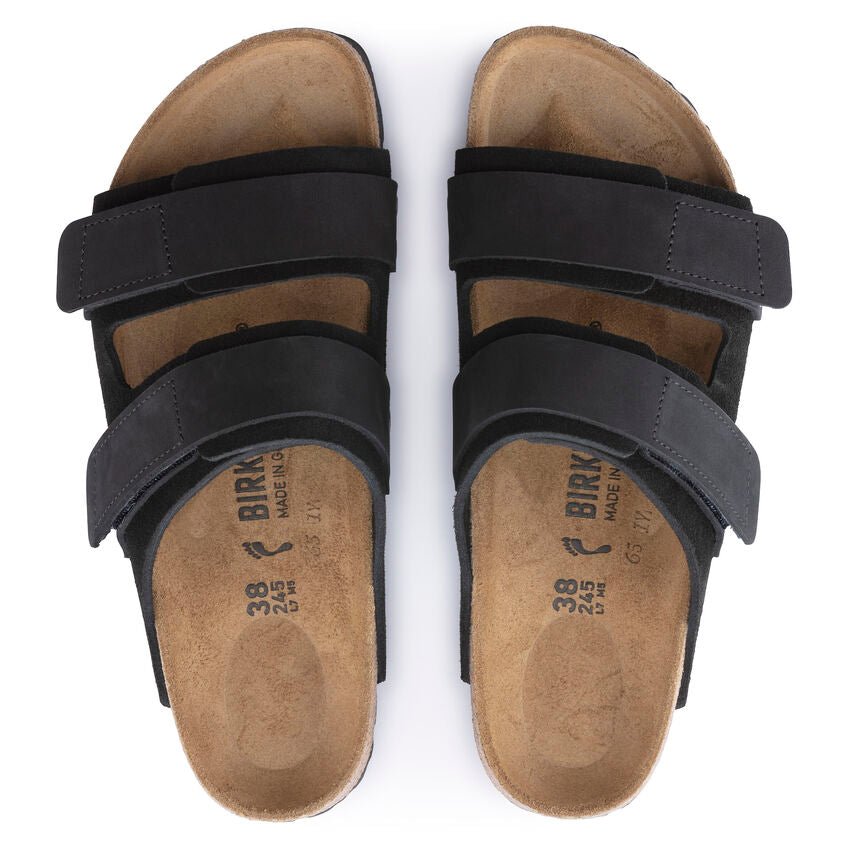 Birkenstock Uji Black Nubuck/Suede | FOOTWEAR – Comfort Plus Shoes