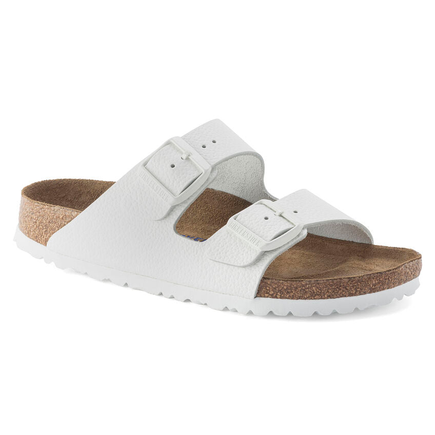 BIRKENSTOCK 書籍 未開封 ホワイト Birkenstock Arizona Soft Footbed White Leather | WOMEN`S SHOES