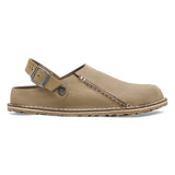 Birkenstock Lutry Gray Taupe Suede Narrow