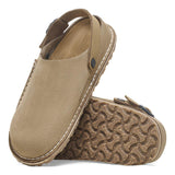 Birkenstock Lutry Gray Taupe Suede Narrow
