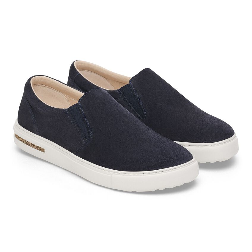 Oswego Midnight Suede Narrow