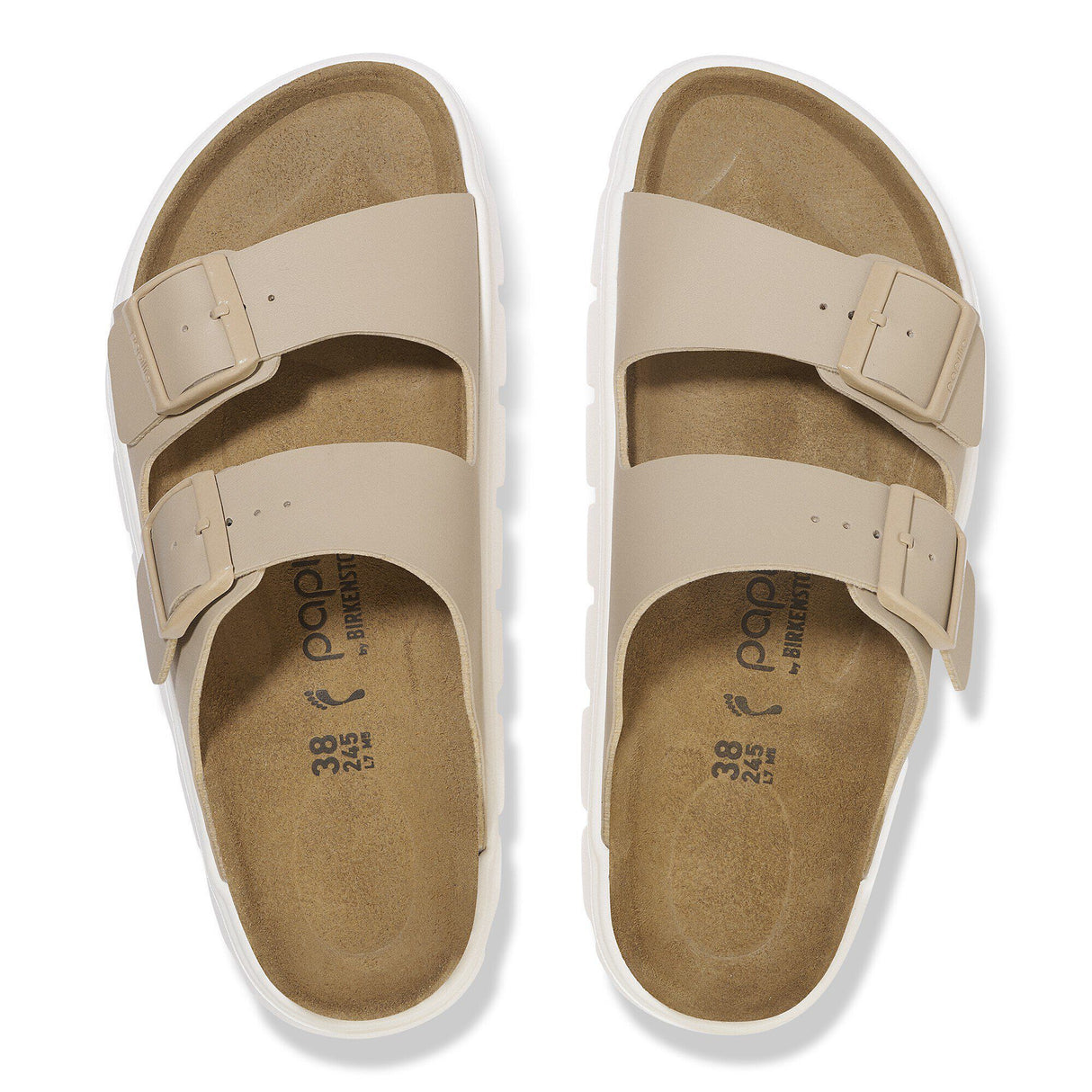 Birkenstock Arizona Chunky Sandcastle Birko-Flor