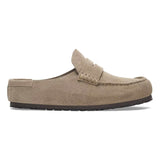 Birkenstock Naples Wrapped Taupe Suede Narrow