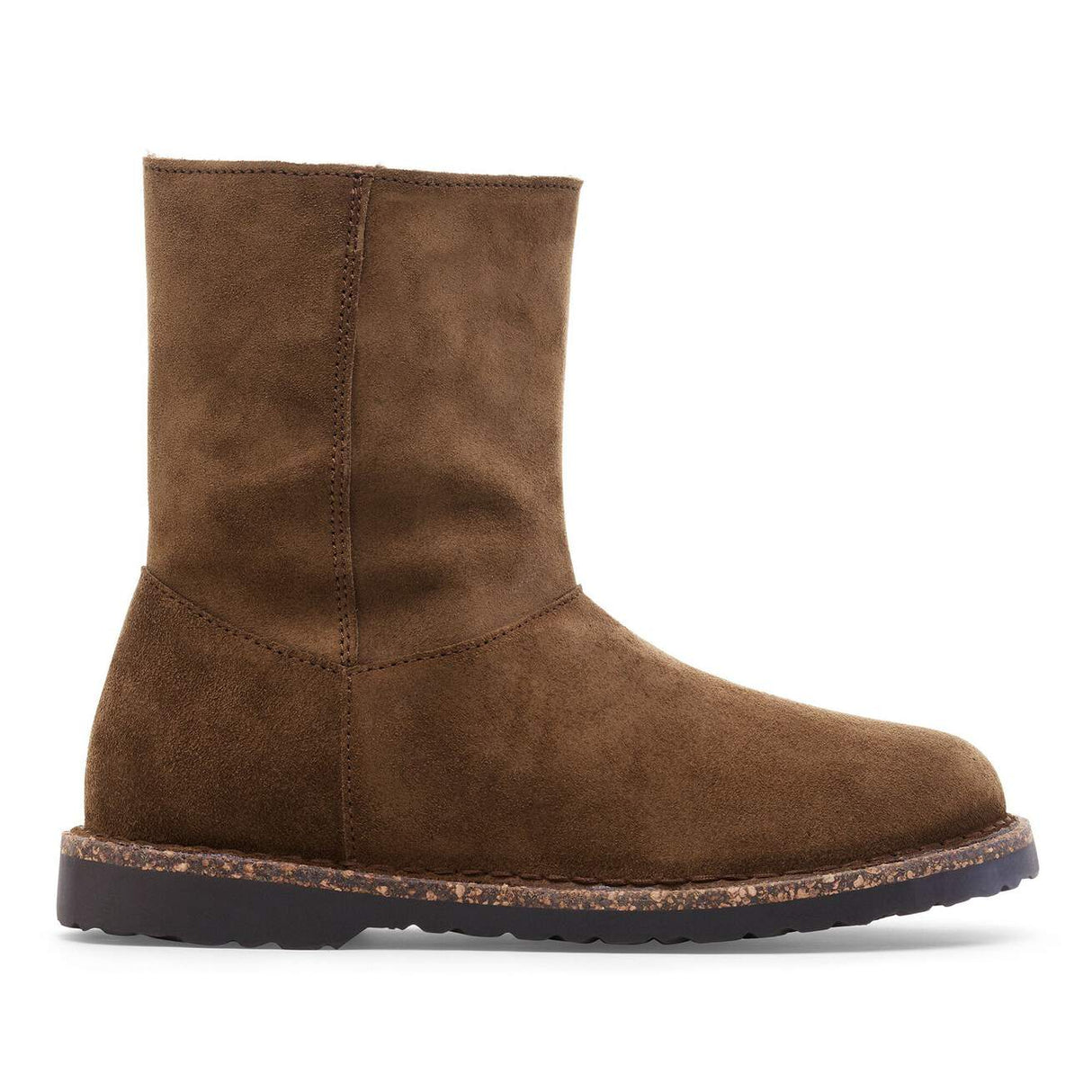 Birkenstock Uppsala Zip Shearling Dark Tea