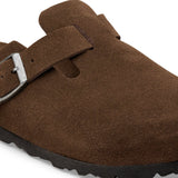 Birkenstock Boston Soft Footbed Carafe Suede